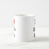 I Liebe Double Entry - Rude 'n' Cheeky Tasse (Mittel)