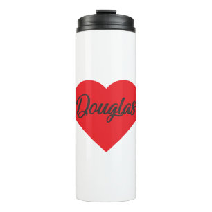 I Liebe Douglas Thermosbecher