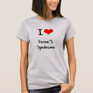 I Liebe-Down-Syndrom T-Shirt