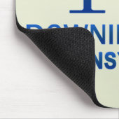 I Liebe Downingtown, PA Mousepad (Ecke)