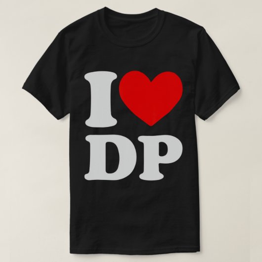 I Liebe DP I Herzstück DP T - Shirt (Design vorne)