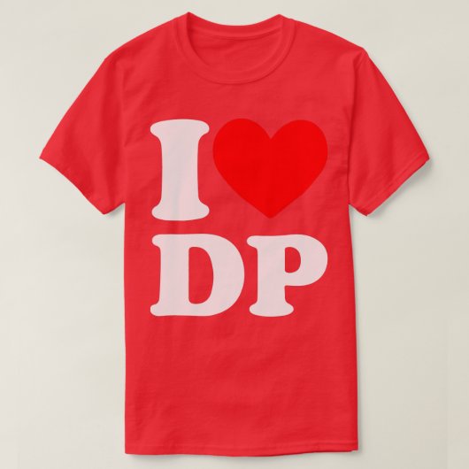 I Liebe DP I Herzstück DP T-Shirt (Design vorne)