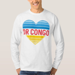 I Liebe DR Kongo, Kongo-Kinshasa Herz T-Shirt