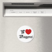 I Liebe Dragons Magnet (In Situ (Geschirrspüler))