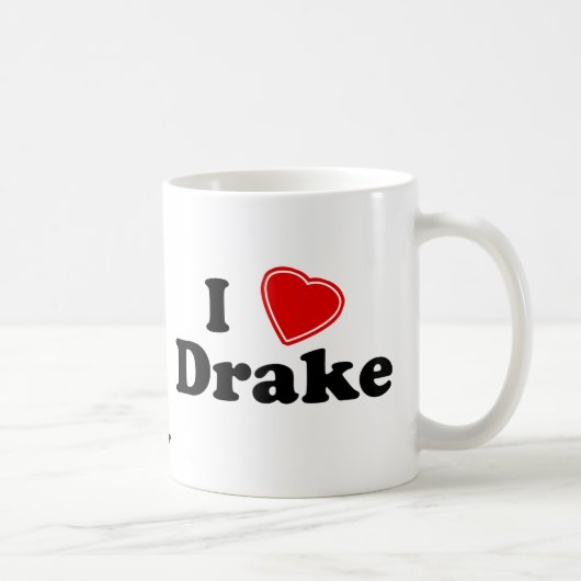 I Liebe Drake Kaffeetasse (Rechts)
