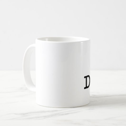 I Liebe Drake Kaffeetasse (Vorderseite Links)