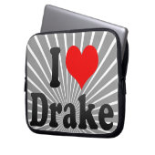 I Liebe Drake Laptopschutzhülle (Vorderseite Links)