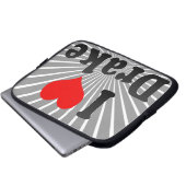 I Liebe Drake Laptopschutzhülle (Vorne Knopf)