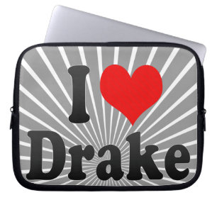 I Liebe Drake Laptopschutzhülle