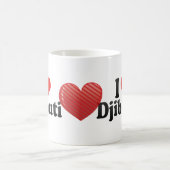 I Liebe Dschibouti Kaffeetasse (Mittel)