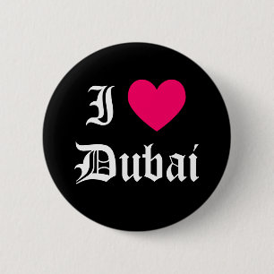 I Liebe Dubai Button