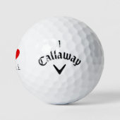 I Liebe Dubai HEART Golfball (Logo)