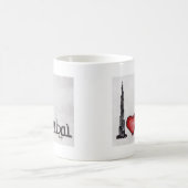 I Liebe Dubai Kaffeetasse (Mittel)