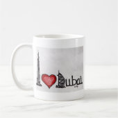 I Liebe Dubai Kaffeetasse (Links)