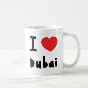 I Liebe Dubai Kaffeetasse