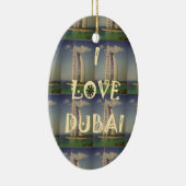 I Liebe Dubai Keramikornament (Rechts)
