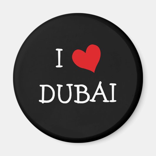 I LIEBE DUBAI MAGNET (Vorne)