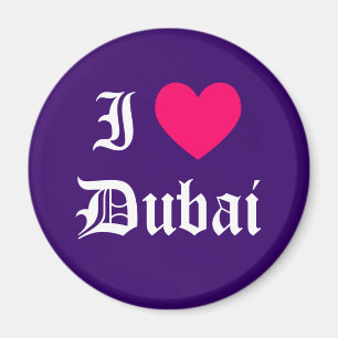 I Liebe Dubai Magnet