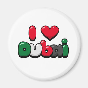 I Liebe Dubai Magnet