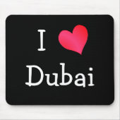 I Liebe Dubai Mousepad (Vorne)