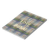 I Liebe Dubai Notizblock (Rotiert)