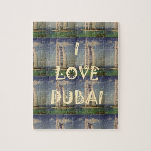 I Liebe Dubai Puzzle (Vertikal)