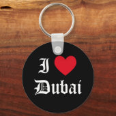I Liebe Dubai Schlüsselanhänger (Vorderseite)