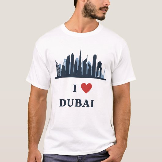 I Liebe Dubai T-Shirt (Vorderseite)