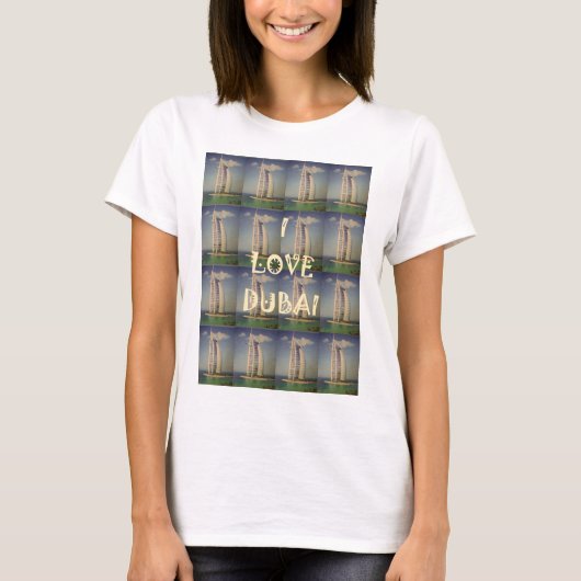 I Liebe Dubai T-Shirt (Vorderseite)