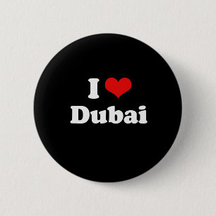 I Liebe-Dubai-T-Shirt Button