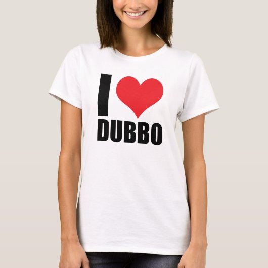 I Liebe Dubbo T-Shirt (Vorderseite)