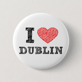 I Liebe Dublin Button