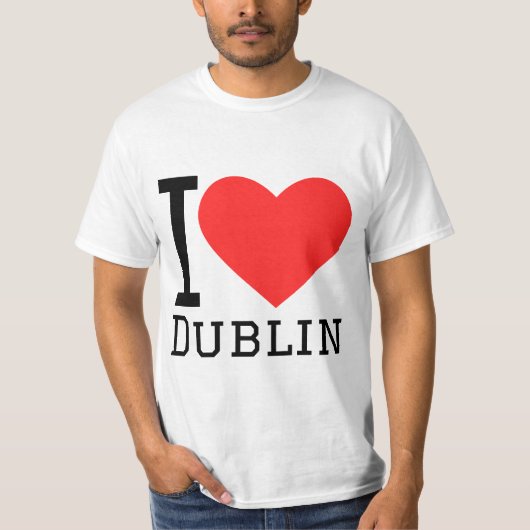 I Liebe Dublin T-Shirt (Vorderseite)