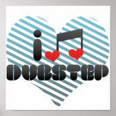 I Liebe Dubstep Poster (Vorne)