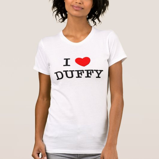 I Liebe Duffy T-Shirt (Vorderseite)