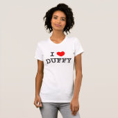 I Liebe Duffy T-Shirt (Vorne ganz)