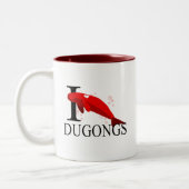I Liebe Dugongs Tassen (Links)