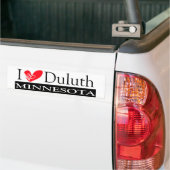 I Liebe Duluth Minnesota Autoaufkleber (Auf Lkw)