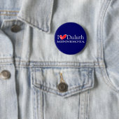 I Liebe Duluth Minnesota Button (Beispiel)