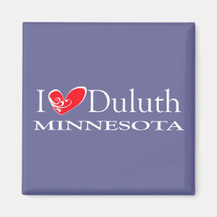 I Liebe Duluth Minnesota Magnet