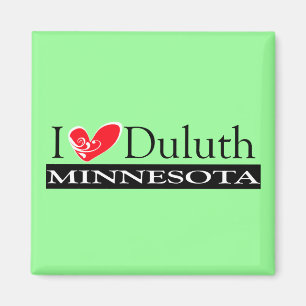 I Liebe Duluth Minnesota Magnet