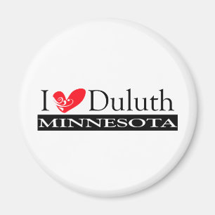 I Liebe Duluth Minnesota Magnet