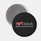 I Liebe Duluth Minnesota Magnet (Vorderseite/Rückseite)