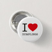 I LIEBE DUMPLINGS BUTTON (Vorne & Hinten)