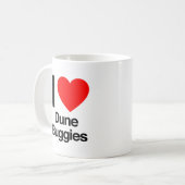 i Liebe Dune Buggyen Kaffeetasse (Vorderseite Links)