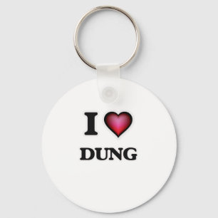 I Liebe Dung Schlüsselanhänger