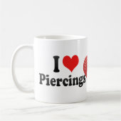 I Liebe-Durchdringen Kaffeetasse (Links)