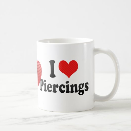 I Liebe-Durchdringen Kaffeetasse (Rechts)