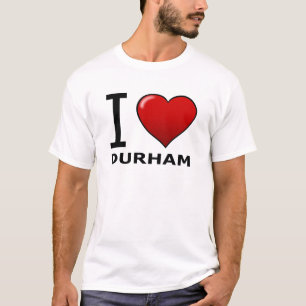 I LIEBE DURHAM, NC - NORD-CAROLINA T-Shirt