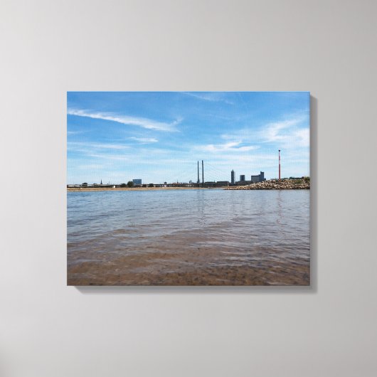 I Liebe Düsseldorf Leinwanddruck (Vorderseite)